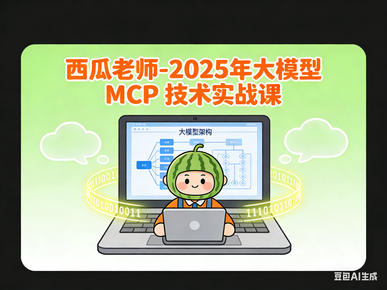 西瓜老师-2025年大模型 MCP 技术实战课