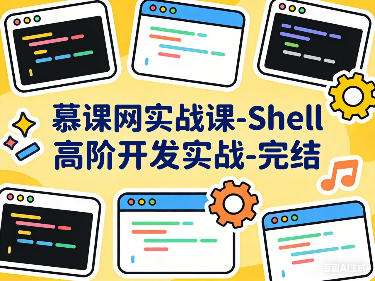 慕课网实战课-Shell 高阶开发实战-完结