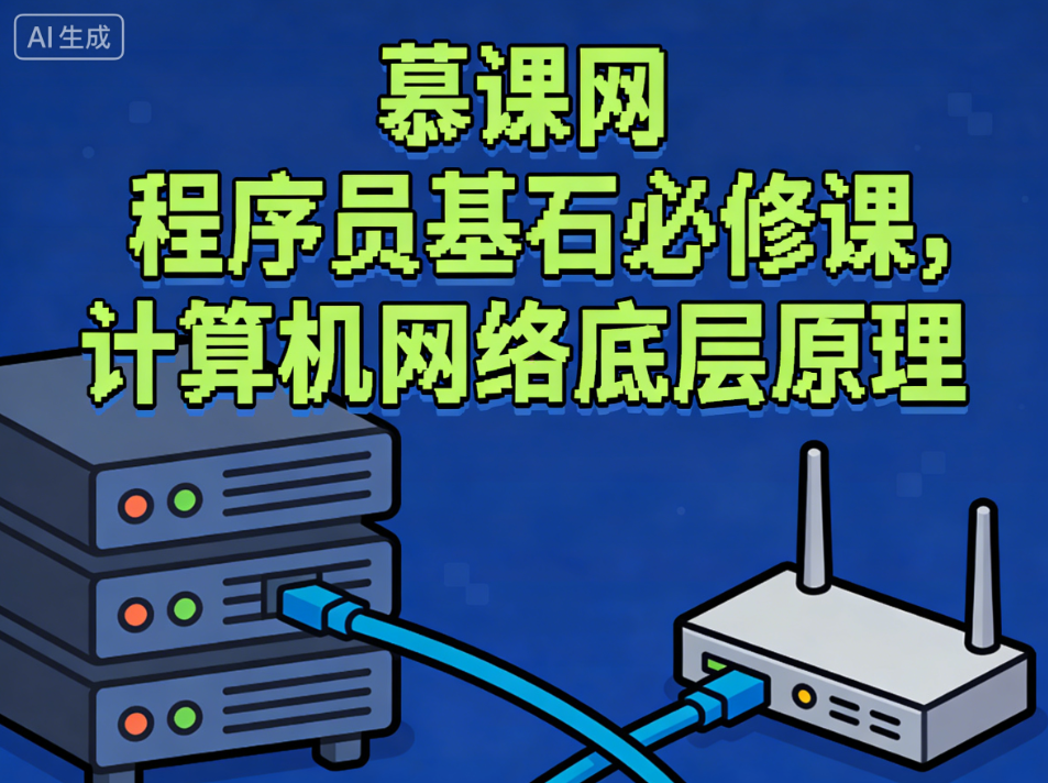 慕课网 程序员基石必修课，计算机网络底层原理