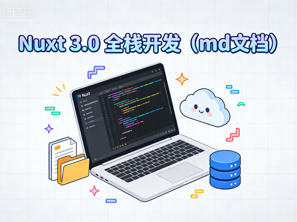 Nuxt 3.0 全栈开发（md文档）
