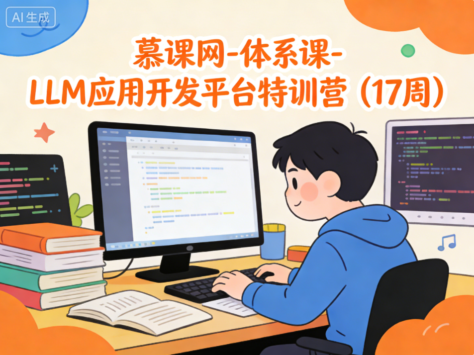 慕课网-体系课-LLM应用开发平台特训营（17周）