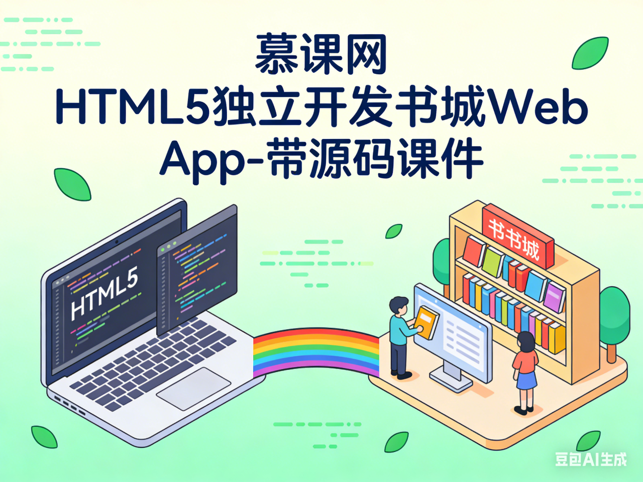 慕课网 HTML5独立开发书城Web App - 带源码课件