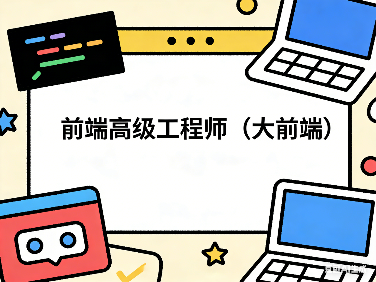 前端高级工程师（大前端）