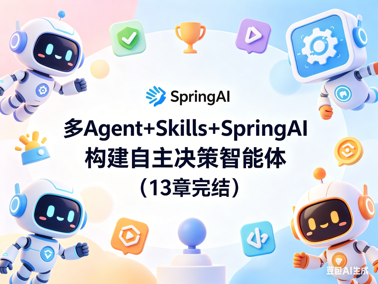 多 Agent+Skills+SpringAI 构建自主决策智能体（13章完结）